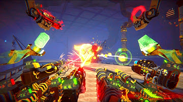 Vampire Survivors, but a first person shooter