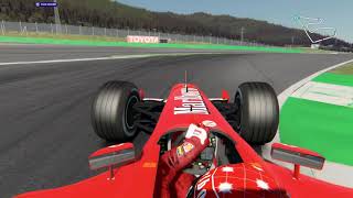 Scuderia Ferrari F2002 at A1 Ring - 1:12.021