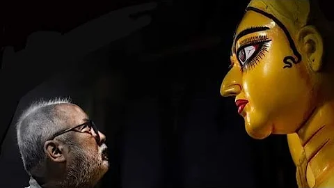 Sanatan Rudra Pal Studio College Square 2023 Chokkhu Daan l Kumartuli Ma Durga 2023