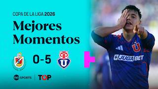 Compacto Top 🔴⚪ Cd La Serena 0 - 5 🔵🔴 Universidad De Chile Copa De La Liga 2026 - Fecha 4