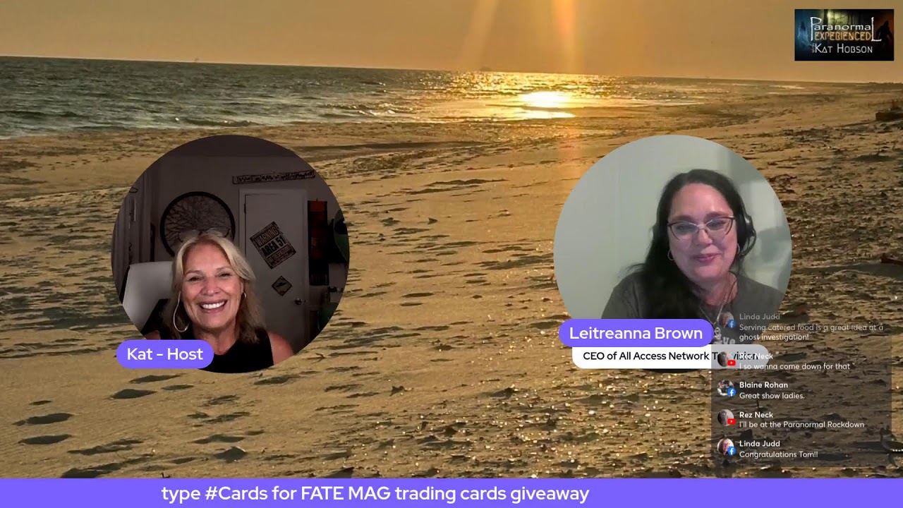 Kat Hobson and Leitreanna Brown