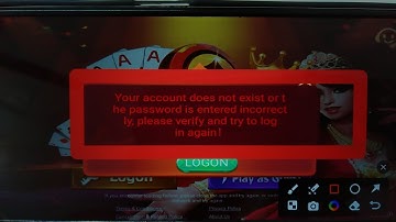 Fix Your account does not exist or t he password is entered incorrect ly please verify and try