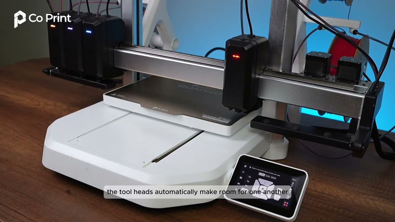 Inside Quadro's X-Axis: How 4 Independent Toolheads Move - YouTube