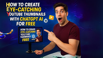 How to create eye-catching YouTube thumbnails with ChatGpt AI for free| Face swap in Thumbnail