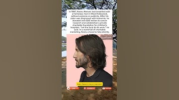 KEANU REEVES: SILENT ACTIONS THAT INSPIRE THE WORLD 💖