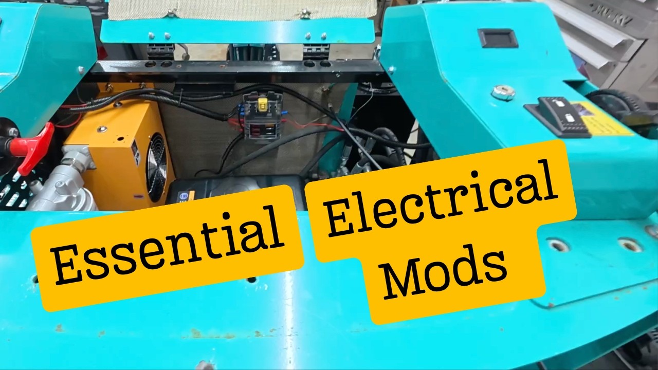 Модификация за 10 долларов, которая спасет ваш экскаватор | Модернизация электрооборудования H15R