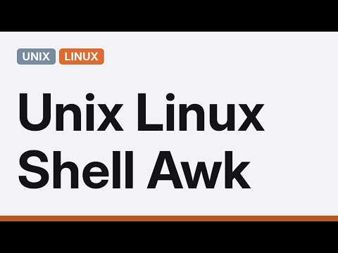 Unix & Linux: Using shell variable in awk and using for/while loop