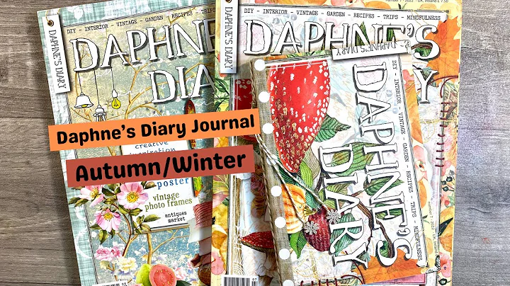 New Daphnes Diary No Sew Journal Tutorial - Autumn...