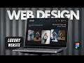 Designing Luxury Watch Website ⌚💎 | Insane UI Animation in Figma 🔥#webdesign
