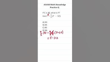 ASVAB/PiCAT Math Knowledge Practice Test Question: Conversions #acetheasvab with #grammarhero