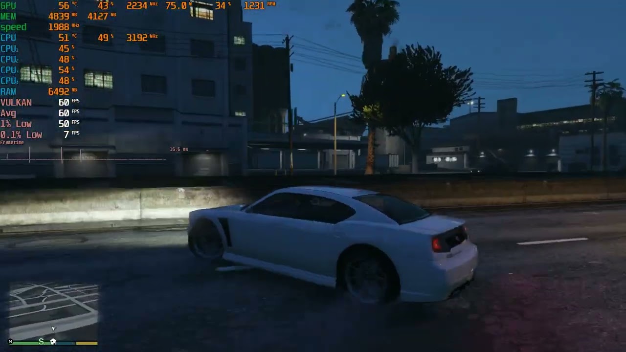 How To Install DXVK On Grand Theft Auto V. Some Play Through Tests