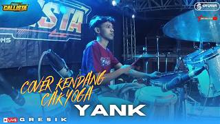 COVER KENDANG CAK YOGA - YANK -NEW CALISTA FEAT SAGARA PRO 