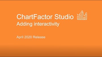 ChartFactor Studio Adding Interactivity Class