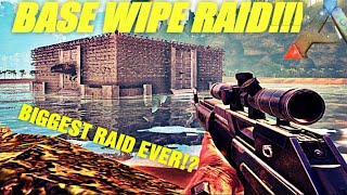 XBOX ONE :ARk RAID!! Admin Gets Mad and Spawns 800 gig