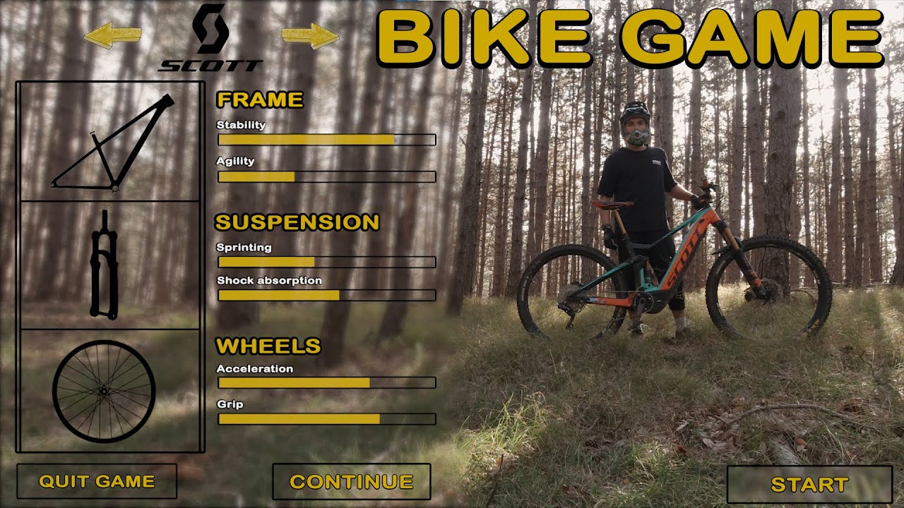 Mountain Bike GAME v.1 YouTube
