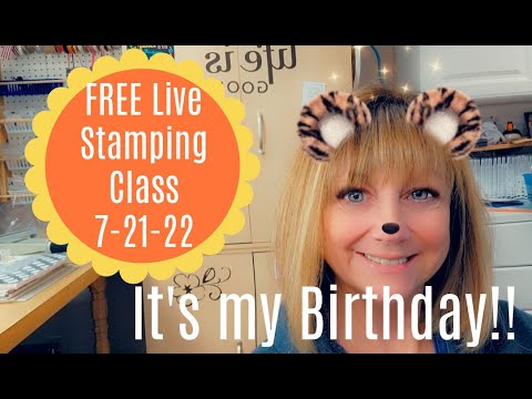 ?FREE Live Stamping Class Jul 21, 2022
