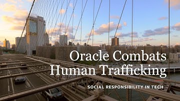 Oracle Combats Human Trafficking