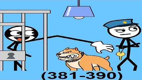 Thief Puzzle:  to pass a level (381-390)