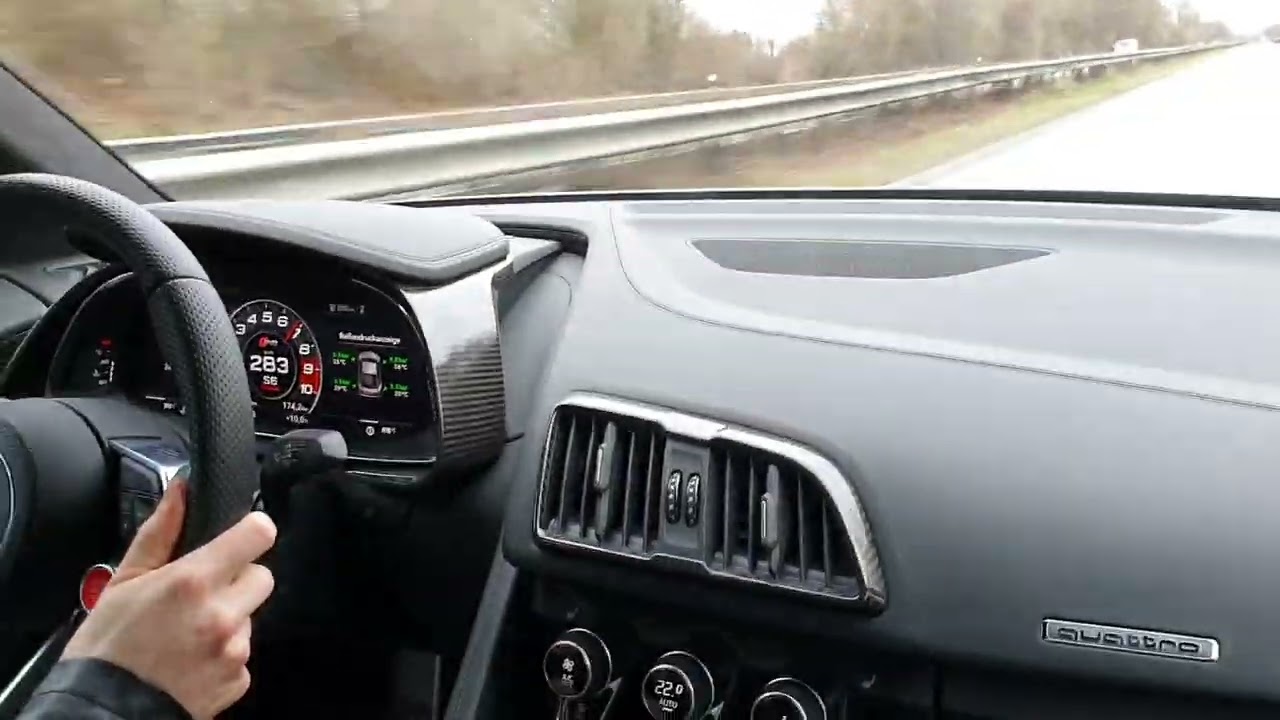 Audi R8 Performance 2021 620HP  0-300km/h