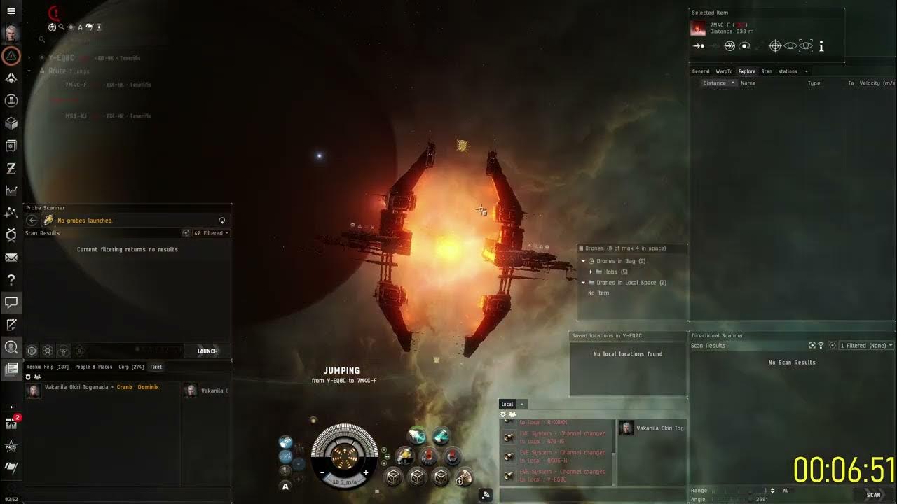 EVE ONLINE ALPHA NULL Exploring = 280M in 2 hours YouTube