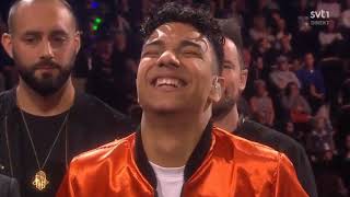 Elias Abbas blir ägd i melodifestivalen