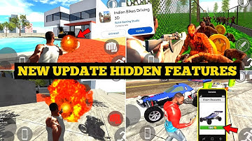 New Update Hidden Features in Indian Bike Driving 3D 🤯🔥| All New Cheat Codes | Harsh in Game