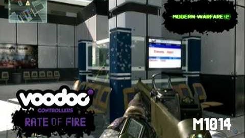 VoodooControllers Rapid Fire Modded Xbox 360 Controller for Modern Warfare 2