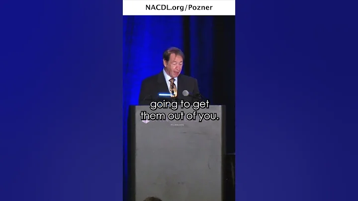High Impact Cross-Examination for Sex Cases - NACDL.org/POZNER