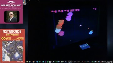 Asteroids - Atari 2600 NTSC - Game 16 B/B - 127,650 *WR*