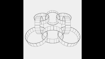 Ring × Ring × Ring. Draw by openFrameworks