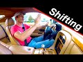 Racing driver's stick shift tips for beginner everyday driving