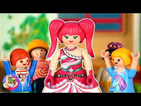 POPSTAR en LA ESCUELA 🎤 ¡Mega melodía pegadiza para todos los alumnos! Película de Playmobil