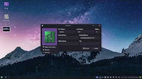 Changing Your Profile Picture In Manjaro Linux | Customization | Xfce