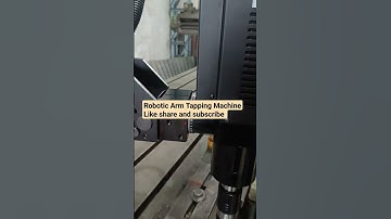 Robotic Arm Tapping Machine #machine #robotic #tapping machine #cnc machine #Prateekinternational