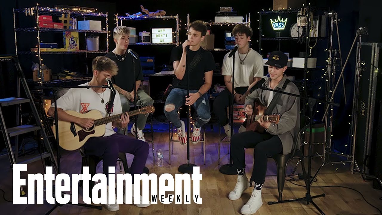 Why Don't We Performs 'What Am I' | In The Basement | Entertainment Weekly