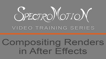 Maya/After Effects Animation - Compositing Renders - Video 06