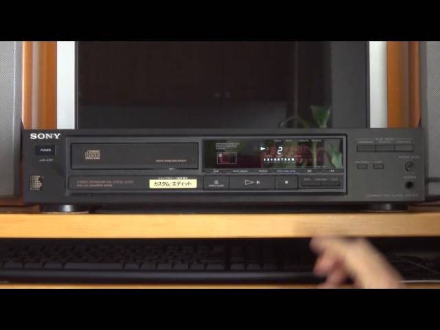 Old But Cool Vintage Audio / SONY CD PLAYER CDP-570 - YouTube