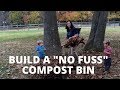 Building a Compost Bin [Quick Start to Composting Part 2]