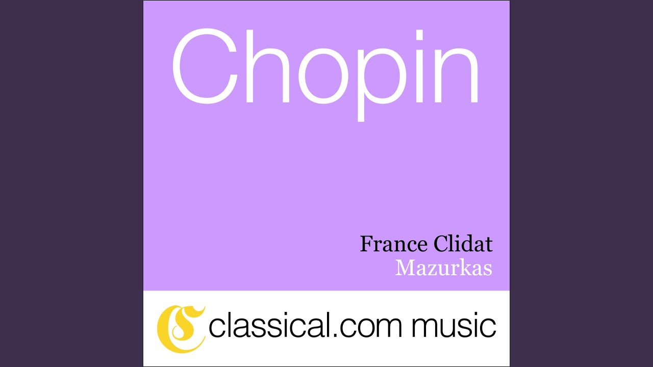 4 Mazurkas, Op. 33 - No. 4 in B minor