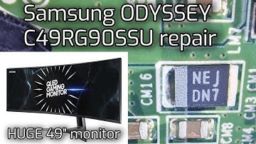 Repairing a defect monitor - no picture