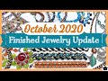 Finished Jewelry Update | Beading Project Share | Oct. 2020