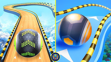 Going Balls VS Action Balls - Android Gameplay Walkthrough All Levels (iOS, Android)