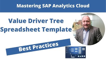 SAP Analytics Cloud - Using the spreadsheet template for a VDT  (DailyDoseSAC Episode 15)