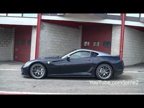 Ferrari 599 GTO Incredible Loud Sounds!! - 1080p HD