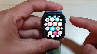 Apple Watch 7: How to Set App View to Grid View or List View screenshot 2