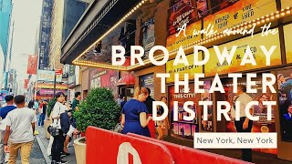 Broadway Theater District Walk | NYC