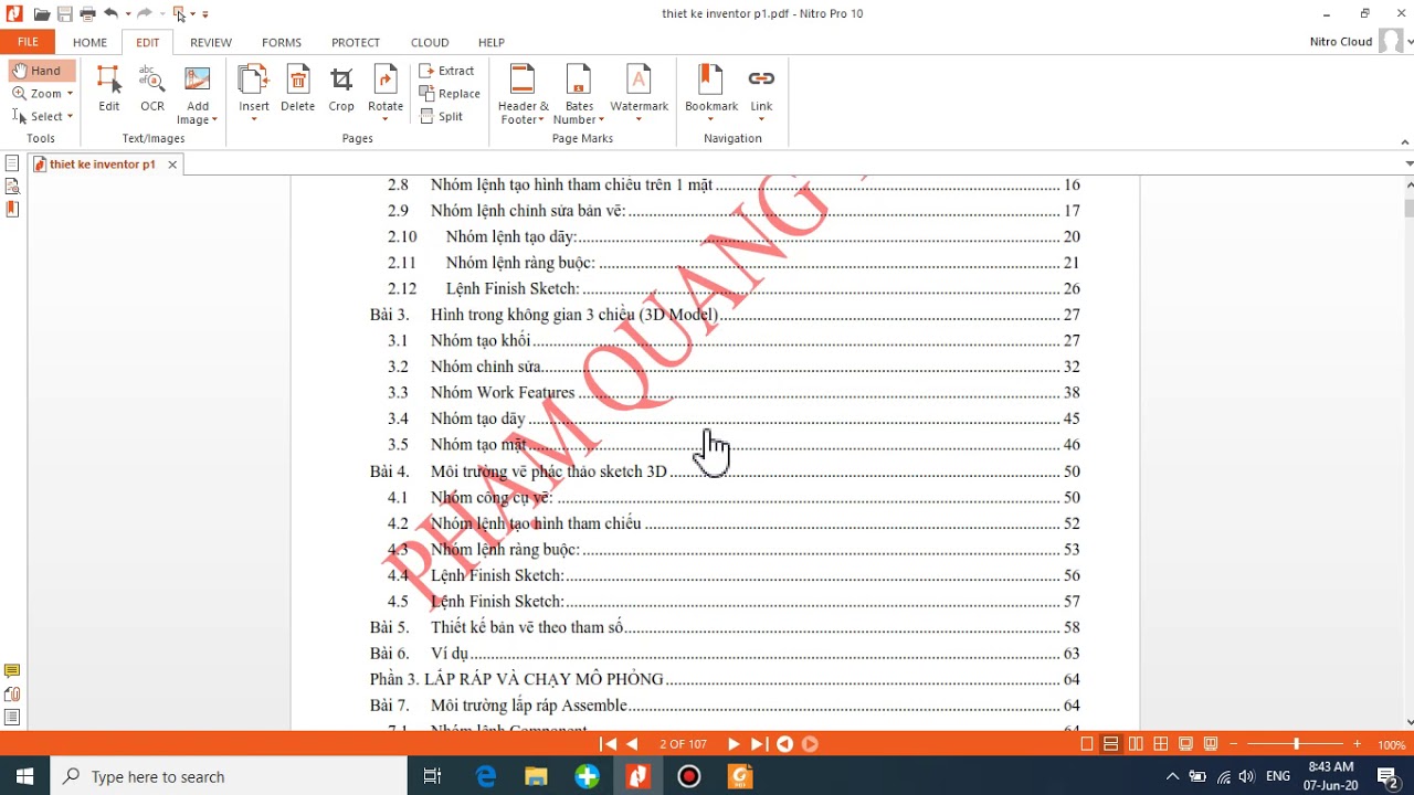 Xóa Mấy Cái Che Tài Liệu PDF Header Footer WaterMark