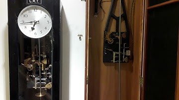 A Pair Of Synchronome Master Clocks