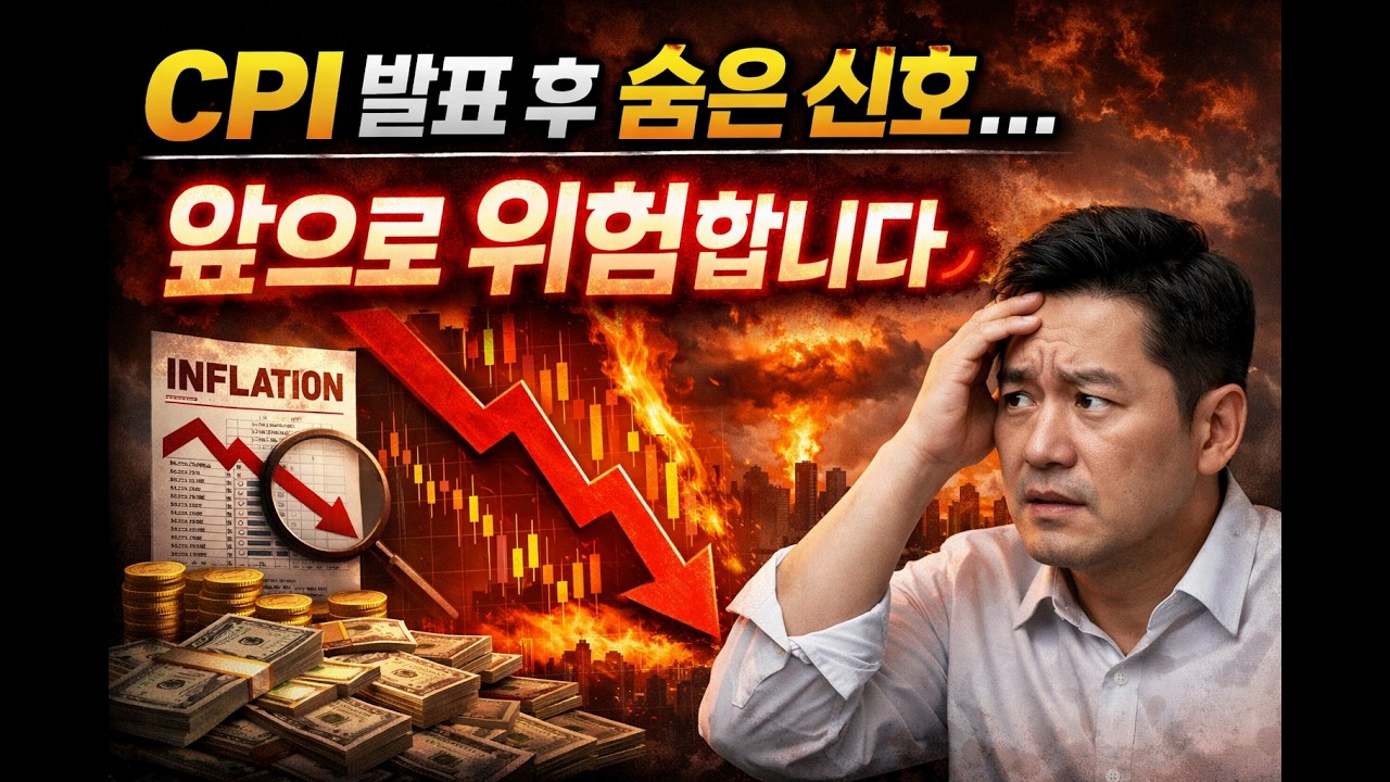 CPI 발표 후 ‘이 신호’ 나왔습니다… 지금 진짜 위험합니다