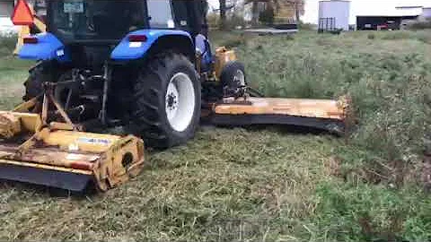 Alamo Industrial Side Flail Mower Video 1